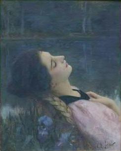 Charles-Amable Lenoir The Calm Norge oil painting art